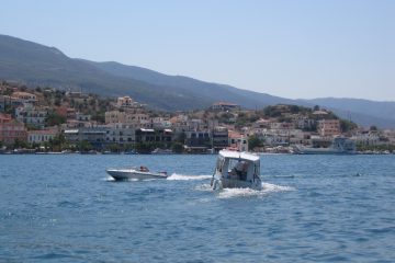 Petit bateau à Poros