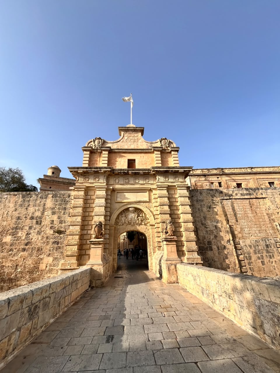 Entrée historique à Malte